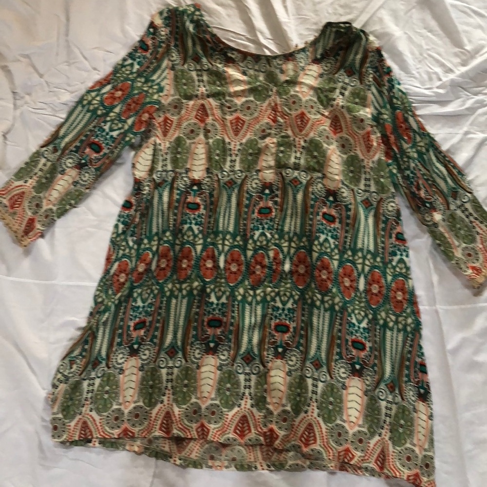 Multi colored top